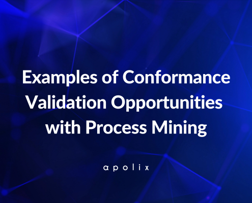 Examples of conformance validation opportunities with process mining